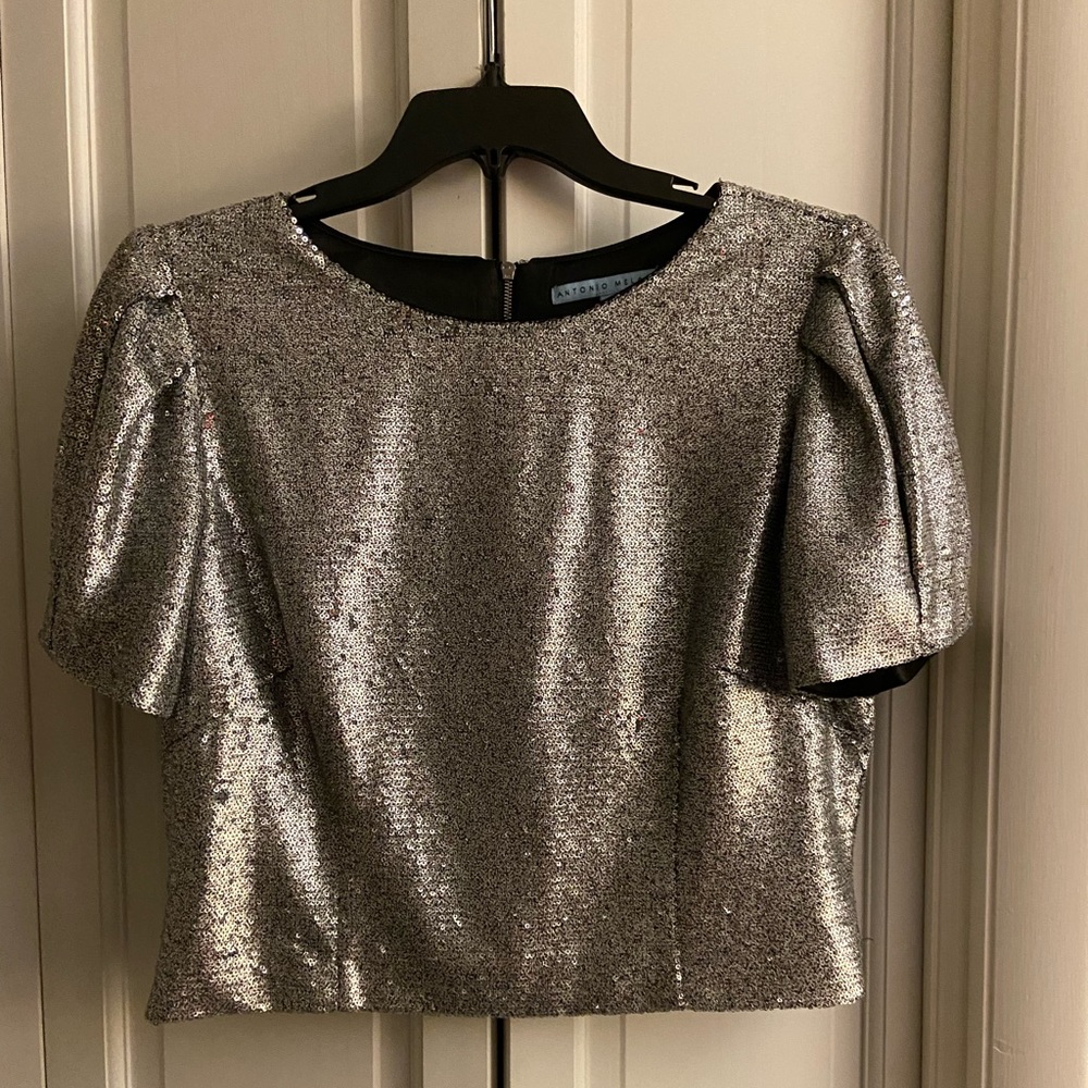Antonio Melani Sequin Top